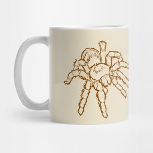 Copy of Tarantula with Brown Outline Mug